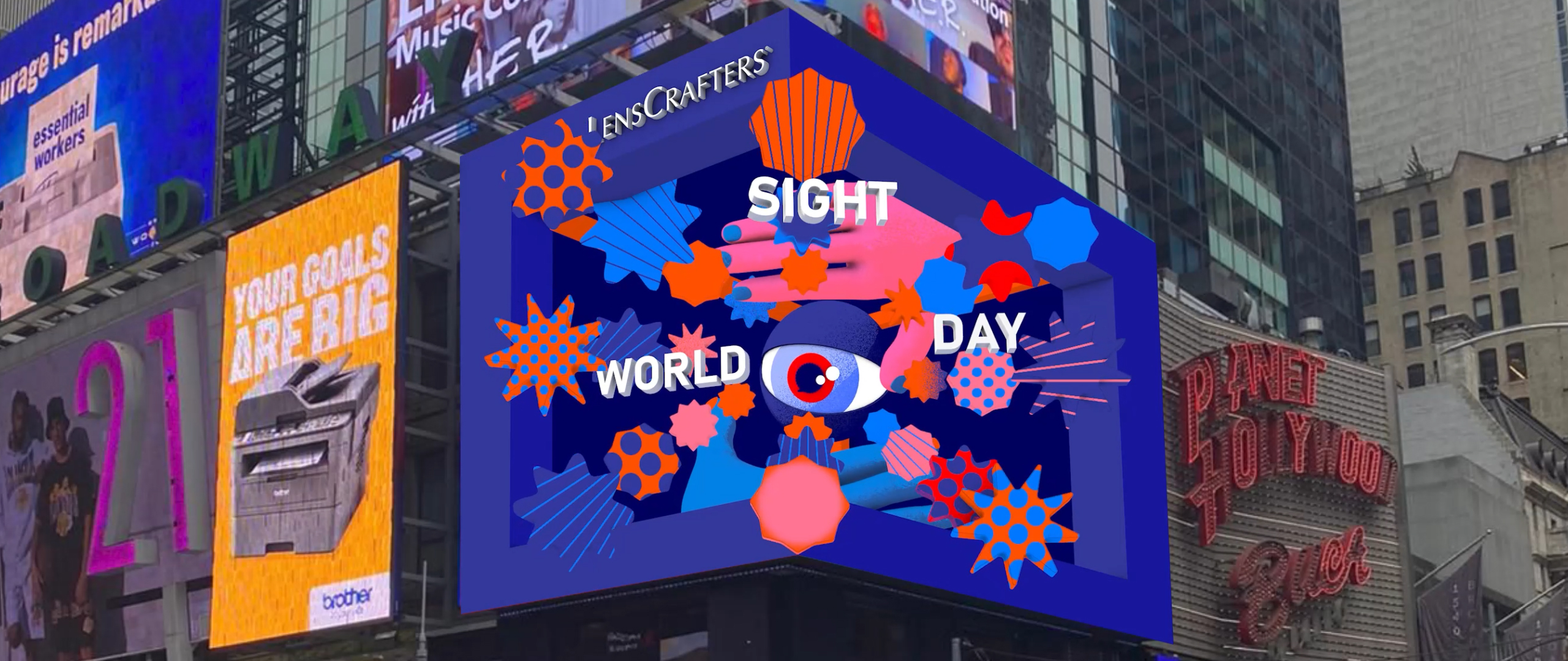 Luxottica TSQ Billboard